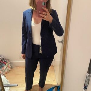 SuitShop Dark Blue Women's Suit jacket and pants
